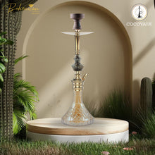 Load image into Gallery viewer, COCOYAYA Bohemian Series Thanos Hookah Champagne (Orange Base)(With Bag)