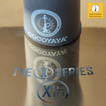 Load image into Gallery viewer, COCOYAYA X Series Hookah X15 Golden (Transparent Base)