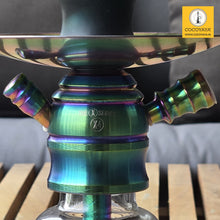 Load image into Gallery viewer, COCOYAYA X Series Hookah X4 Rainbow (Transparent Base)