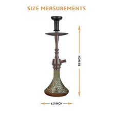 Load image into Gallery viewer, COCOYAYA Jade Series Hookah Tokyo Coffee (Gray Base )(with bag)