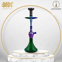 Load image into Gallery viewer, COCOYAYA Jade Series Hookah Tokyo Rainbow (Grren Base )(with bag)