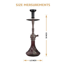 Load image into Gallery viewer, COCOYAYA Jade Series Hookah Tokyo Coffee (Purple Base )(with bag)