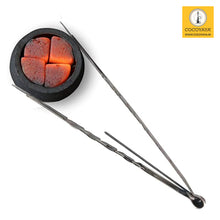Load image into Gallery viewer, COCOYAYA Hookah Charcoal Accessory Tongs Silver