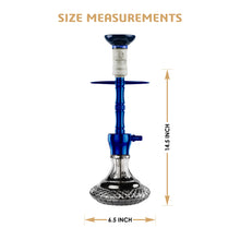 Load image into Gallery viewer, COCOYAYA Conquer Series Toro Hookah Blue(with bag)