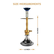 Load image into Gallery viewer, COCOYAYA Conquer Series Toro Hookah Golden(with bag)