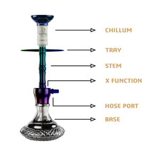 Load image into Gallery viewer, COCOYAYA Conquer Series Toro Hookah Rainbow(with bag)