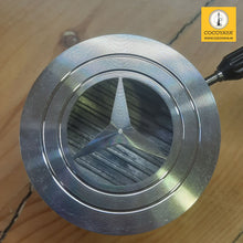 Load image into Gallery viewer, COCOYAYA HMD Tri star Hookah Heat Management Device Silver