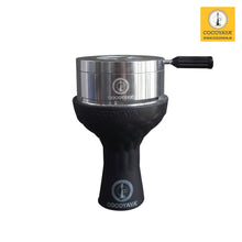 Load image into Gallery viewer, COCOYAYA HMD Tri star Hookah Heat Management Device Silver