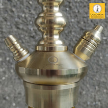Load image into Gallery viewer, COCOYAYA Prince Series Big Valencia Hookah Champagne (Amber Base) (With Bag)