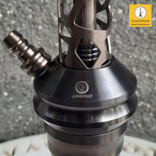 Load image into Gallery viewer, COCOYAYA Jade Series Valeriya Hookah Coffee (Design 7 Dark Grey Base) with Bag