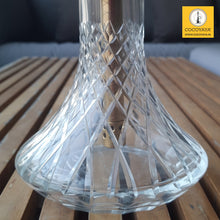 Load image into Gallery viewer, COCOYAYA Jade Series Valeria Hookah Golden ( Design 9 Transparent Base ) With Bag