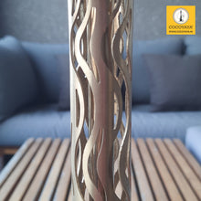 Load image into Gallery viewer, COCOYAYA Jade Series Valeria Hookah Golden ( Design 9 Transparent Base ) With Bag