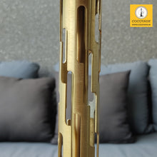 Load image into Gallery viewer, COCOYAYA Jade Series Valeria Hookah Golden ( Design 3 Dark Grey Base )