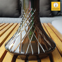 Load image into Gallery viewer, COCOYAYA Jade Series Valeria Hookah Rainbow (Design 5 Dark Grey Base) with Bag