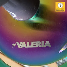 Load image into Gallery viewer, COCOYAYA Jade Series Valeria Hookah Rainbow (Design 3 Dark Green Base) With Bag