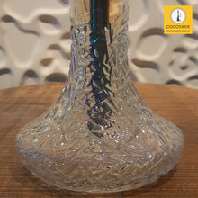 Load image into Gallery viewer, COCOYAYA Jade Series Valeria Theta Hookah Rainbow ( Design 8 Transparent Base ) With Bag