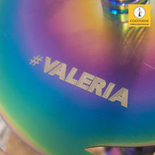 Load image into Gallery viewer, COCOYAYA Jade Series Valeria Hookah Rainbow ( Design 9 Transparent Base ) With Bag