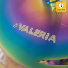 Load image into Gallery viewer, COCOYAYA Jade Series Valeria Theta Hookah Rainbow ( Design 8 Transparent Base ) With Bag