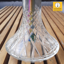 Load image into Gallery viewer, COCOYAYA Jade Series Valeriya Hookah Rainbow (Design 6 Transparent Base) with Bag