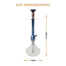 Load image into Gallery viewer, COCOYAYA Mafioso Series Vargo Hookah 26 Inch Blue (with bag)
