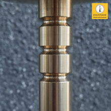 Load image into Gallery viewer, COCOYAYA VIP Takeover Series Bobby Hookah Golden (Peach Base) With Bag