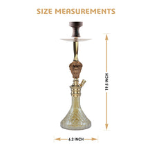 Load image into Gallery viewer, COCOYAYA Bohemian Series Wild Jo Hookah Champagne (With Bag)
