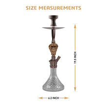 Load image into Gallery viewer, COCOYAYA Bohemian Series Wild Jo Hookah Coffee (Grey Base)(With Bag)
