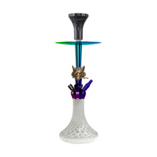 Load image into Gallery viewer, COCOYAYA Moksha Series Wolfy Hookah Rainbow (Transparent Base)(with bag)