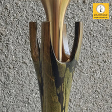 Load image into Gallery viewer, COCOYAYA Wood Pro Series Hookah Golden Green Stem (With Bag)