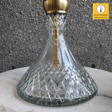 Load image into Gallery viewer, COCOYAYA Wood Pro Series Hookah Golden Wine Red Stem(with bag)