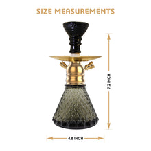 Load image into Gallery viewer, X Series X12 Hookah 11.5 Inch Black Golden