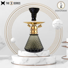 Load image into Gallery viewer, X Series X12 Hookah 11.5 Inch Black Golden