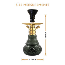 Load image into Gallery viewer, COCOYAYA X Series Hookah X5 Golden (Black Base)