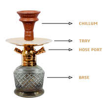 Load image into Gallery viewer, COCOYAYA X Series X9 Hookah Golden