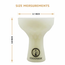 Load image into Gallery viewer, COCOYAYA Silicon Glow Chillum For All Hookah White
