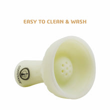 Load image into Gallery viewer, COCOYAYA Silicon Glow Chillum For All Hookah White