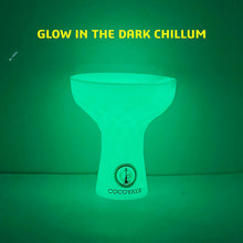 Load image into Gallery viewer, COCOYAYA Silicon Glow Chillum For All Hookah White
