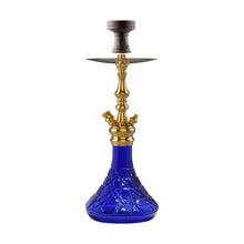 Load image into Gallery viewer, Prince Series Simba Hookah Dark Blue Golden(with bag)