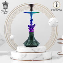 Load image into Gallery viewer, COCOYAYA Prince Series Simba Hookah Dark Green Rainbow (with bag)