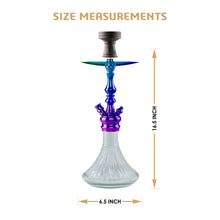 Load image into Gallery viewer, COCOYAYA Prince Series Simba Hookah Transparent Rainbow(with bag)