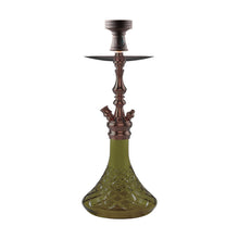 Load image into Gallery viewer, COCOYAYA Prince Series Simba Hookah Green Rose Golden(with bag)