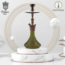 Load image into Gallery viewer, COCOYAYA Prince Series Simba Hookah Green Rose Golden(with bag)