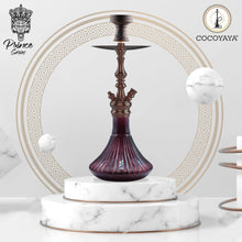Load image into Gallery viewer, COCOYAYA Prince Series Simba Hookah Purple Rose Golden(with bag)