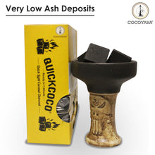 Load image into Gallery viewer, Cocoyaya Pack of 3 Quick Light Coconut Charcoal For Hookah Shisha - 12 Packet (216 Cubes)