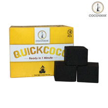 Load image into Gallery viewer, Cocoyaya Quick Light Coconut Charcoal For Hookah Shisha - (18 Cubes )