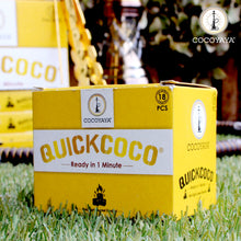 Load image into Gallery viewer, Cocoyaya Pack of 6 Quick Light Coconut Charcoal For Hookah Shisha - ( 108 Cubes )