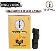 Load image into Gallery viewer, COCOYAYA Coconut Charcoal for Hookah - 1 kg (72 Cubes)