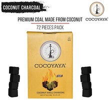 Load image into Gallery viewer, COCOYAYA Coconut Charcoal for Hookah - 1 kg (72 Cubes)