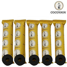 Load image into Gallery viewer, COCOYAYA Polo Quick Light Charcoal for Hookah - 5 Rolls (50 Disks)