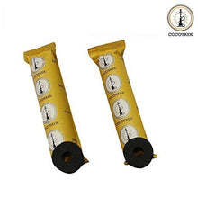 Load image into Gallery viewer, COCOYAYA Polo Quick Light Charcoal for Hookah - 2 Rolls (20 Disks)
